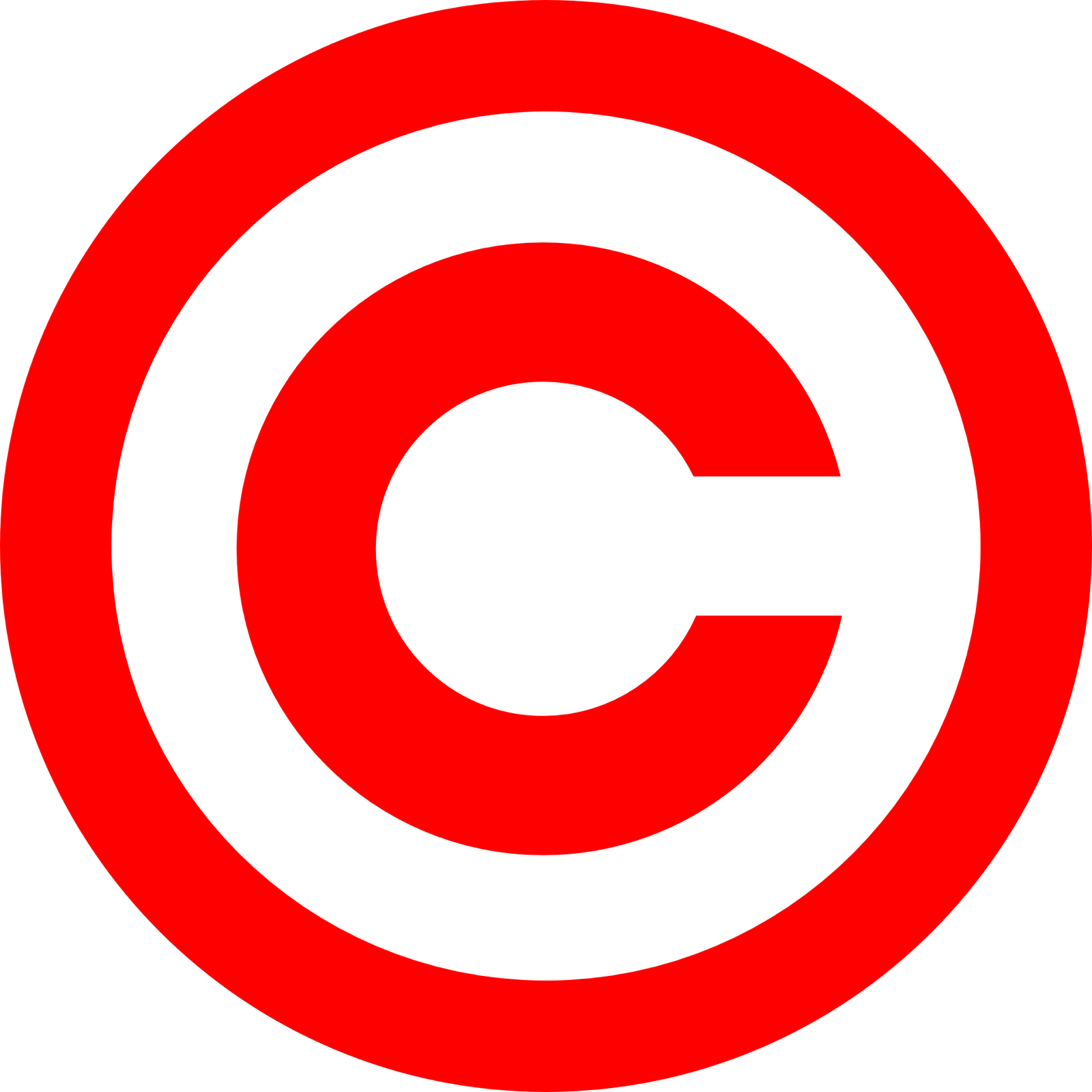 symbool copyright
